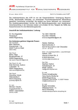 Institutzambulanz KJP