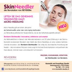 Skin-Needler - Kosmetik und Fusspflege Claudia