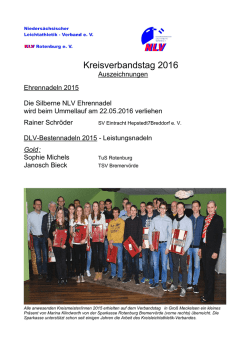 Kreisverbandstag 2016