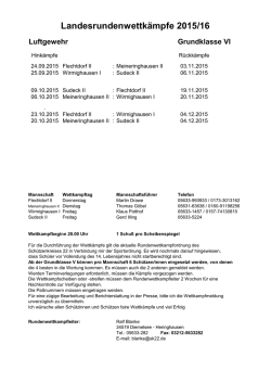Grundklasse 6 LG - Sch&uuml;tzenkreis 21