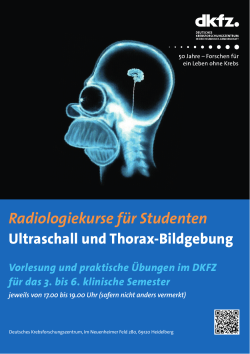 Radiologiekurse für Studenten