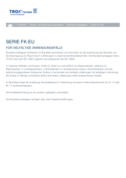 serie fk-eu - TROX HESCO Schweiz AG