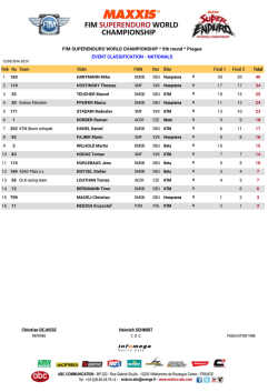 NATIONAL -Event Classification