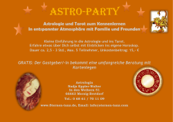 Astro Party Flyer