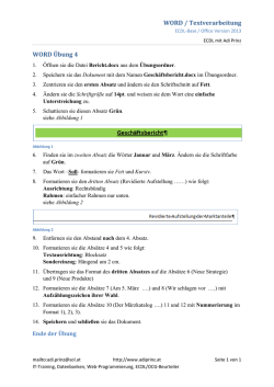 ECDL mit Adi Prinz - EDV mit Adi Prinz