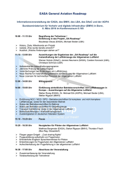 EASA General Aviation Roadmap