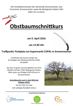 Obstbaumschniºkurs