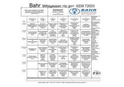 11. KW Seniorenzentren 14.03 - 20.03 (*)