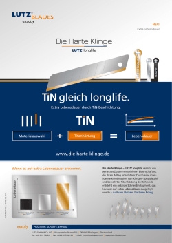 gleich longlife. - Die Harte Klinge