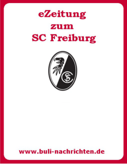 SC Freiburg - eZeitung von buli-nachrichten.de [Mo, 14 Mrz 2016]