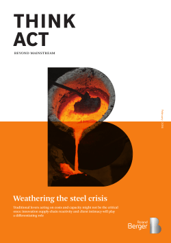 Weathering the steel crisis