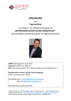 Infoblatt als PDF - Christian Zulehner