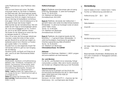 Anmeldung - Schob&uuml;ller Pfadfindern