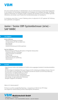 Hier finden Sie das Stellenangebot im PDF