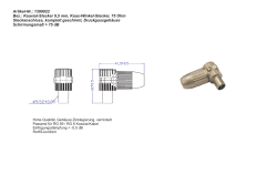 Artikel-Nr.: 1399022 Bez.: Koaxial-Stecker 9,5 mm, Koax