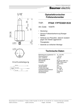 FFAK 17PTD3001/S35 Technische Daten