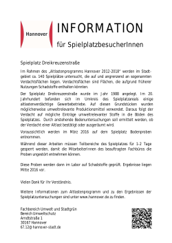 information - Hannover.de