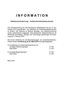 information - IHK N&uuml;rnberg f&uuml;r Mittelfranken