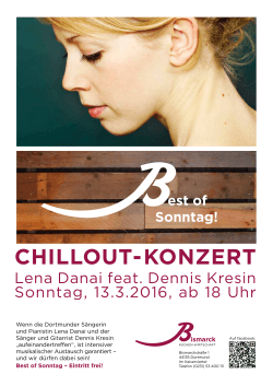 Chillout-Konzert - Bismarck