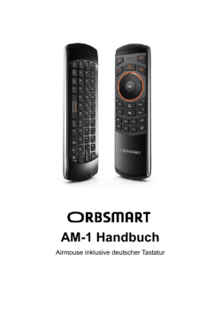 Orbsmart AM-1 Handbuch deutsch (aktualisierte Version!)