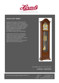 Hermle 01231
