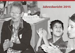 Jahresbericht 2015