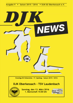 DJK Oberkessach - TSV Laudenbach