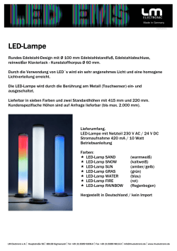 LED-Lampe - LM