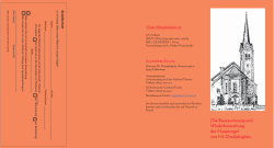 Informationsblatt - Stadtkirche Kolbermoor