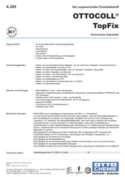 Technisches Datenblatt