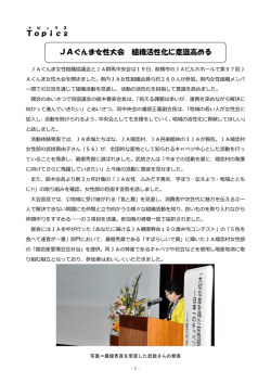 JAぐんま女性大会（PDF）