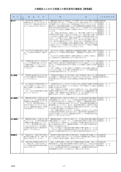大規模法人における税務上の要注意項目確認表【解説編】