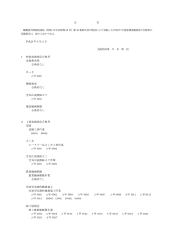公 告 職業能力開発促進法（昭和44 年法律第64 号）第46 条第2項の