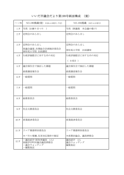 資料1 第199号紙面構成（案） （PDFファイル／41KB）