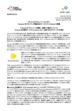 Facebook 向けネイティブ動画広告サービスで C