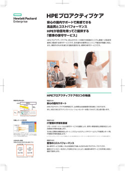 HPEプロアクティブケア