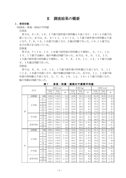 調査結果の概要（PDF：522KB）
