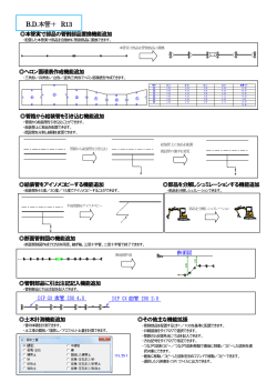 B.D.本管＋ R13