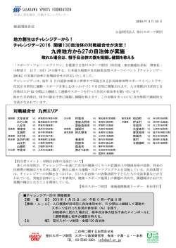 九州・沖縄版 - 笹川スポーツ財団
