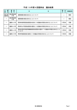 議決結果（PDF：10KB）