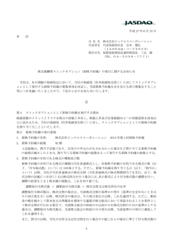 株式報酬型ストックオプション（新株予約権）の発行に関するお知らせ