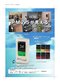 PM2.5 濃度センサー モデル IPM2.5