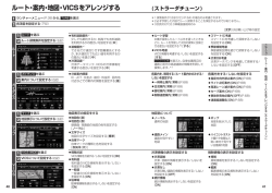 ルート・案内・地図・VICSをアレンジする