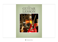 GUITAR LESSON