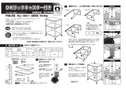 DKラックキャスター付き