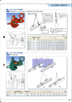 ーレンフロークランプABA型