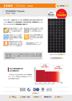 ー6-06% - ZNSHINE PV JAPAN