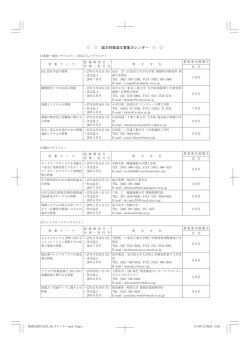 論文特集論文募集カレンダー
