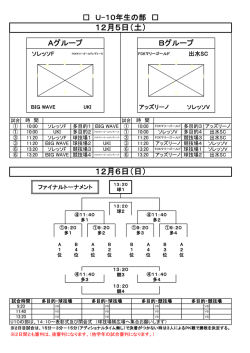 U-10（pdf） - FCKマリーゴールド