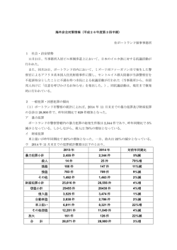 第3四半期 - 在ポートランド日本国総領事館